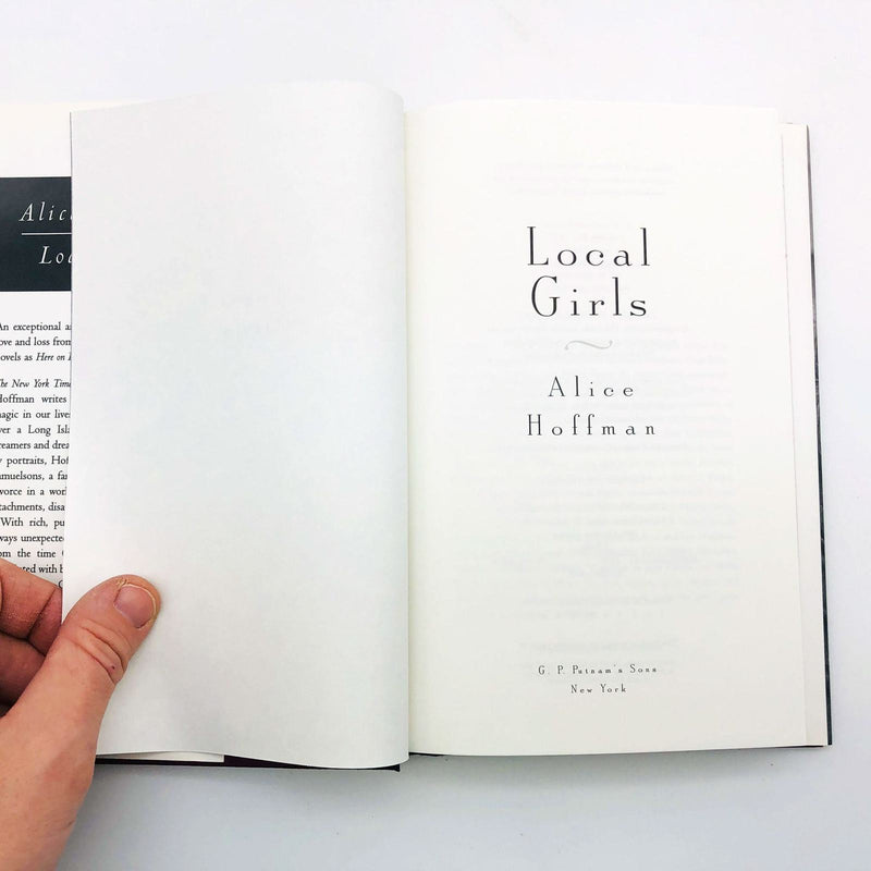 Alice Hoffman Book Local Girls Hardcover 1999 1st Edition US 20th Century Life 7