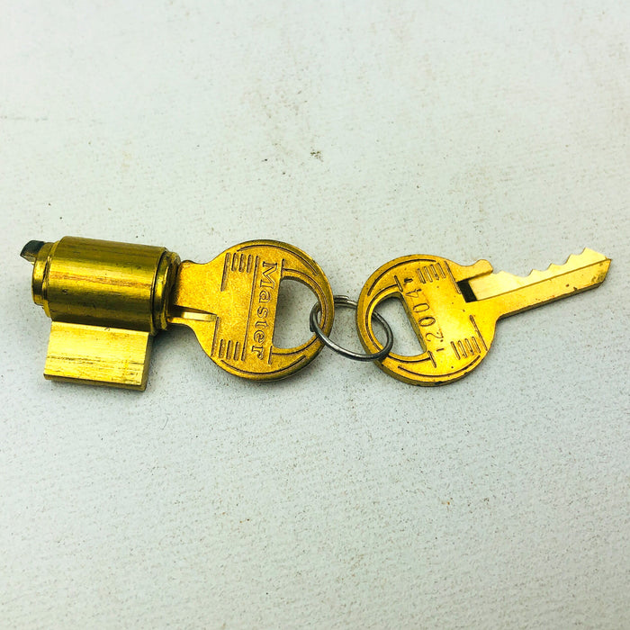 Master Lock KA Keyway 4-Pin Cylinder Interchangeable Vintage New Old Stock NOS