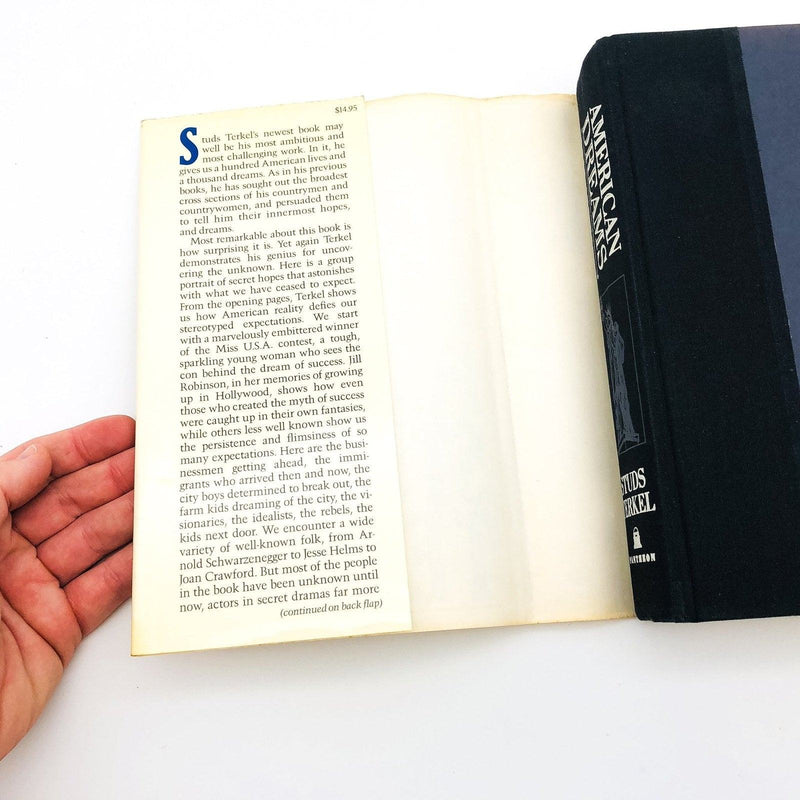 American Dreams Lost And Found Hardcover Studs Terkel 1980 National Interviews 6