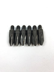 Phillips 12-24 Screw Shank Threaded Drive Bit No 2 6pk 1-3/16" OAL Apex 552-1 6