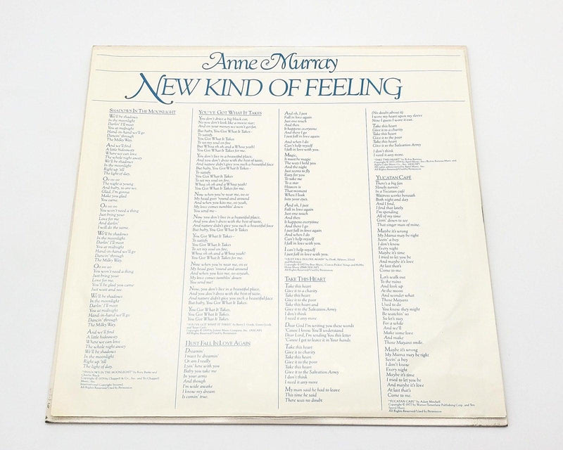 Anne Murray New Kind Of Feeling 33 RPM LP Record Capitol Records 1979 SW-11849 5
