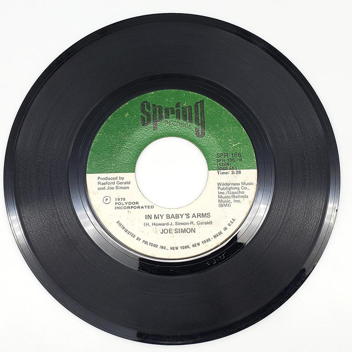 Joe Simon Get Down, Get Down 45 RPM Single Record Spring Records 1975 SPR 156 2