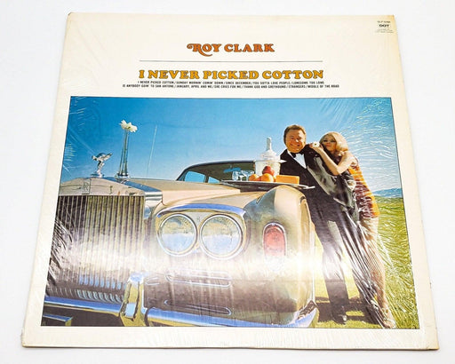 Roy Clark I Never Picked Cotton 33 RPM LP Record Dot Records IN SHRINK 1