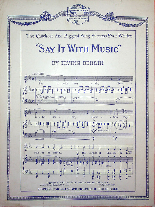 Sheet Music My Mammy Sun Shines East Sun Shines West Al Jolson 1921 Sinbad 3