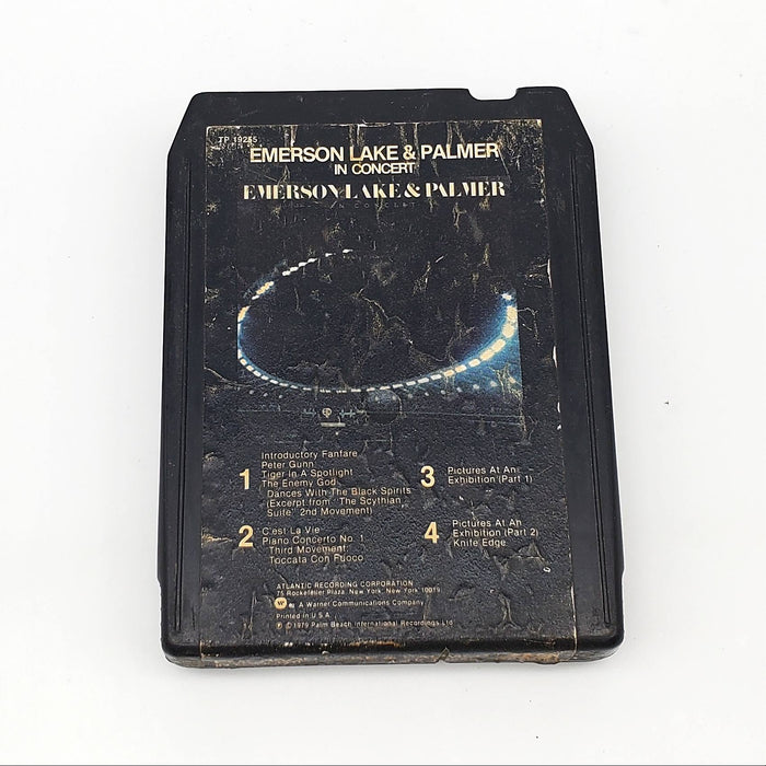 Emerson, Lake & Palmer In Concert 8-Track Tape Album Atlantic 1979 TP 19255