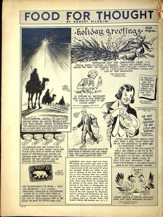 The Family Circle Magazine December 27 1940 Gertrude Macy Walt Disney's Fantasia 3