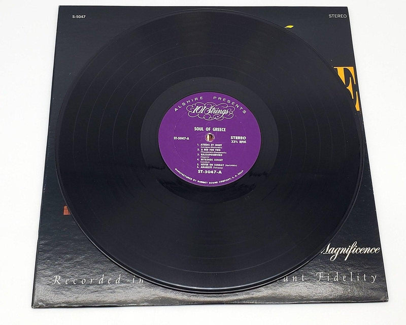 101 Strings Soul Of Greece 33 RPM LP Record Alshire 1972 S-5047 4