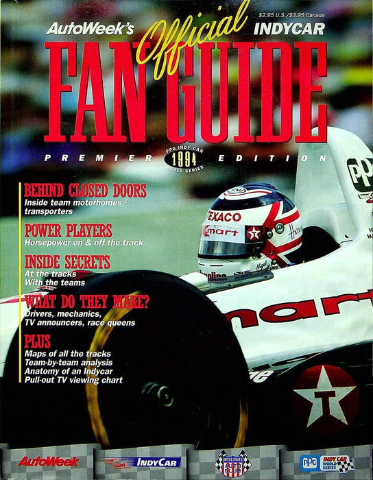 Autoweek's IndyCar Fan Guide 1994 Mario's Farewell Tour, Nigel Mansell