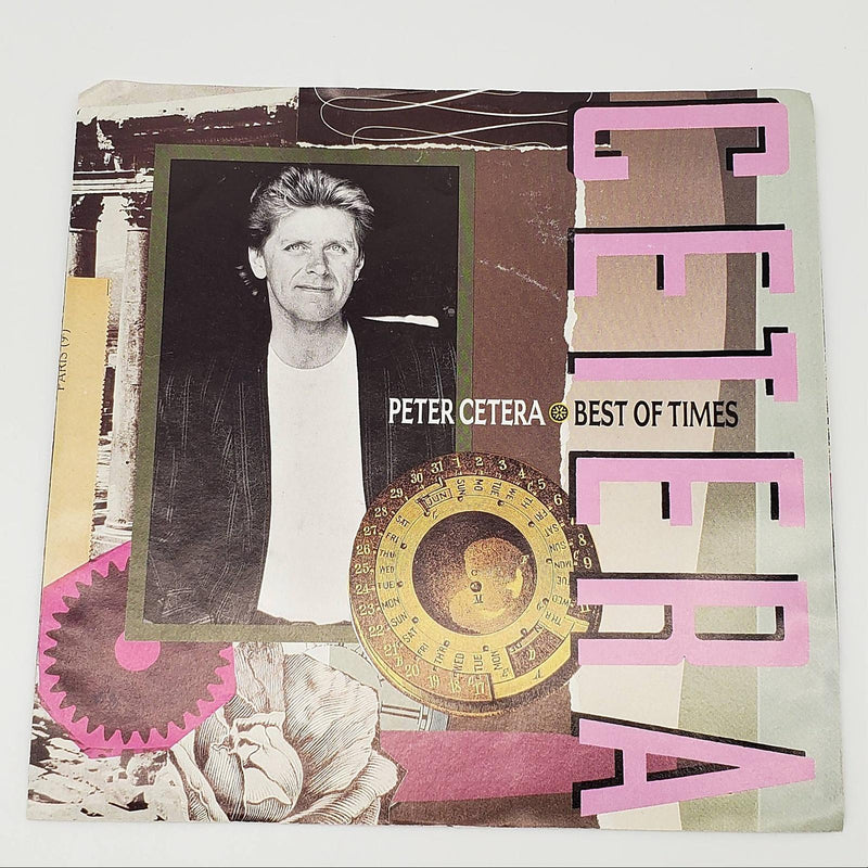 Peter Cetera Best Of Times Single Record Warner Bros. 1988 7-27712 1