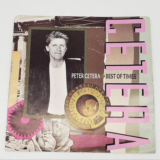 Peter Cetera Best Of Times Single Record Warner Bros. 1988 7-27712 1