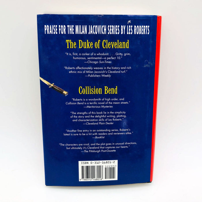 Les Roberts Book The Cleveland Local Hardcover 1997 1st Edition Milan Jacovich 2