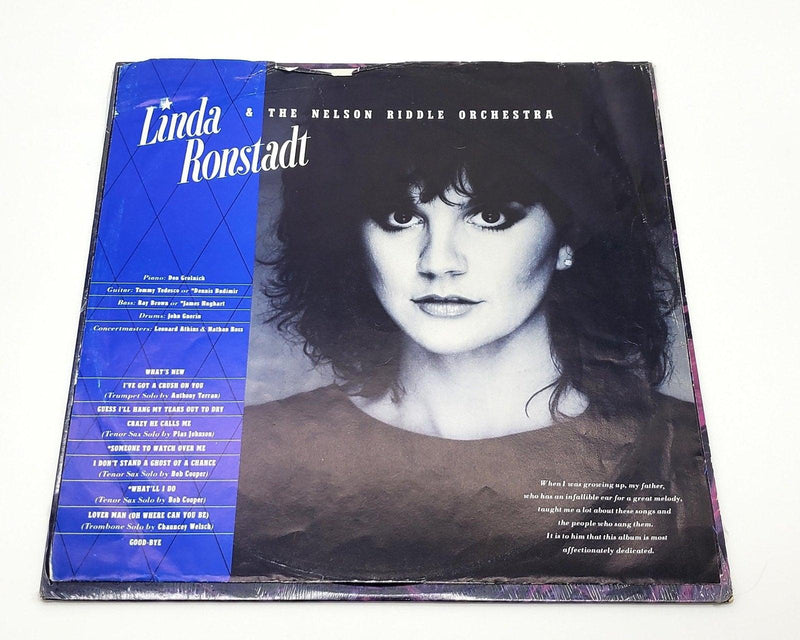 Linda Ronstadt What's New LP Record Asylum 1983 9 60260 In Shrink 5