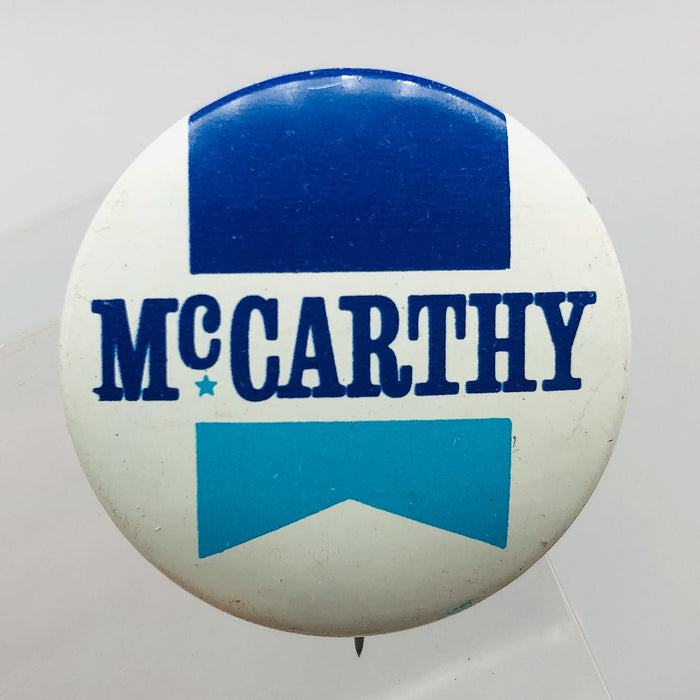 McCarthy Button Pin 1.31" Vintage Political Campaign US Senator Eugene E. Horn 9