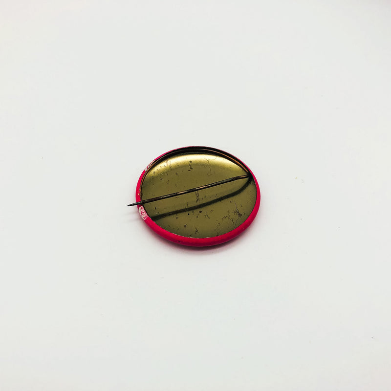 Hartke Of Course Button Pin 1.25" Indiana Senator Presidential Campaign Pink 8