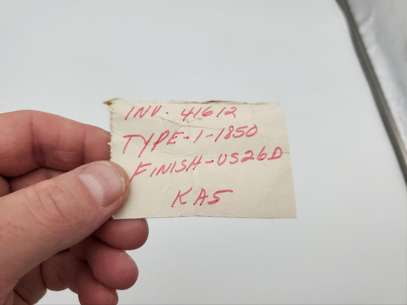 Kwikset 1850 Door Lock Cylinder Assembly Satin Chrome for 400 Series Keyed Alike