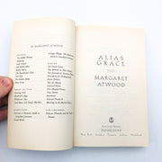 Alias Grace Paperback Margaret Atwood 1997 19th Century Women Murderers Trials 6