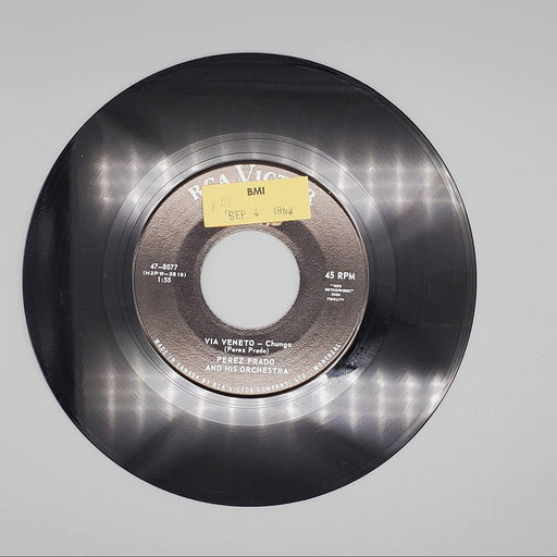 Perez Prado And His Orchestra Via Veneto / La Ragazza Single Record 1962 1