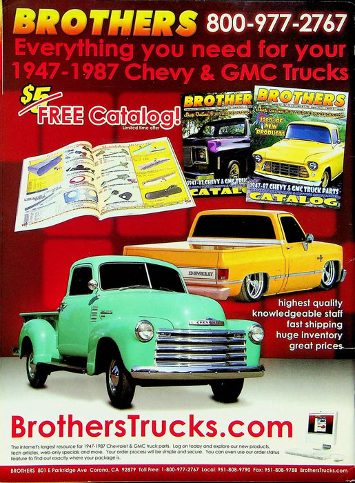 Classic Trucks Magazine November 2007 Vol 16 No 11 Top F-100s Strip Paint Metal