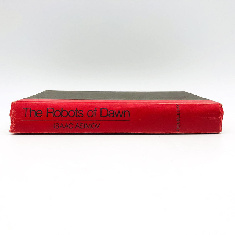 The Robots Of Dawn HC Isaac Asimov 1983 Automaton Sci Fi Whodunit No Jacket 1
