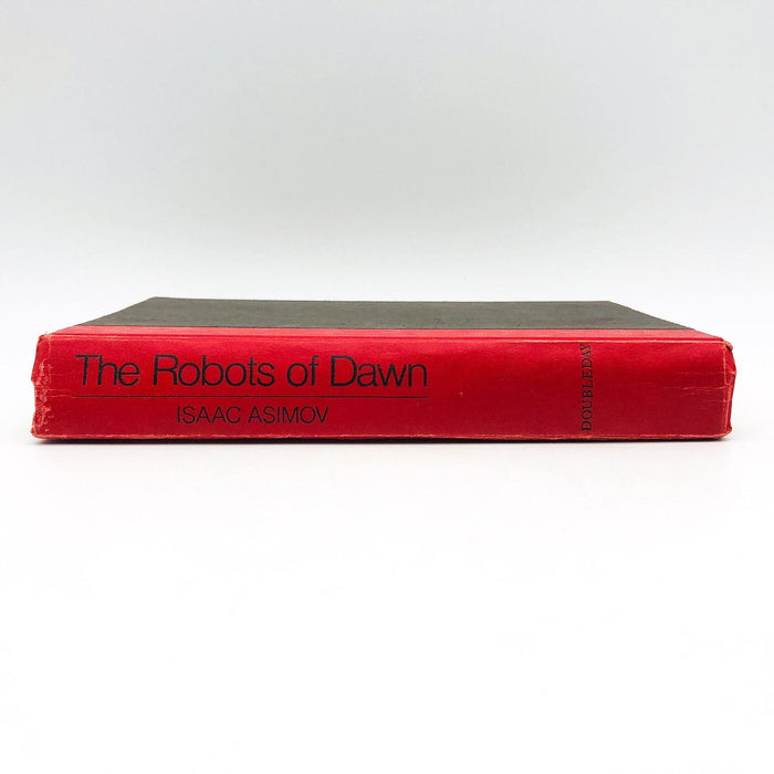 The Robots Of Dawn HC Isaac Asimov 1983 Automaton Sci Fi Whodunit No Jacket 1