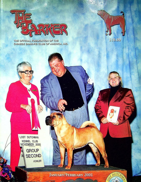 The Barker Magazine Jan Feb 2001 Shar-Pei Dog Therapy Breeders Directory AKC New