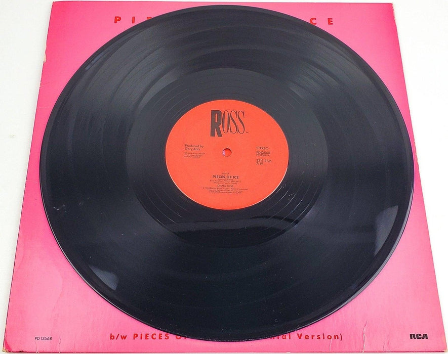 Diana Ross Pieces Of Ice 33 RPM Single Record RCA 1983 5