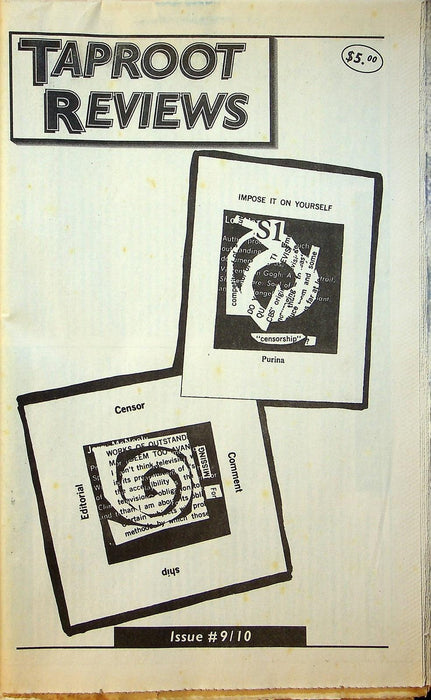 Taproot Reviews 1996 # 10 Zine Reviews, Book Reviews Poetry 1