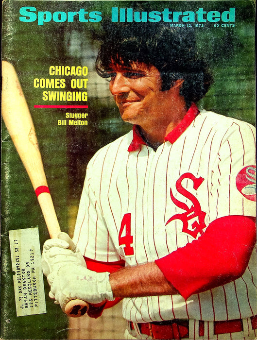 Sports Illustrated Magazine March 12 1973 Bill Melton Chicago Red Sox Cascade