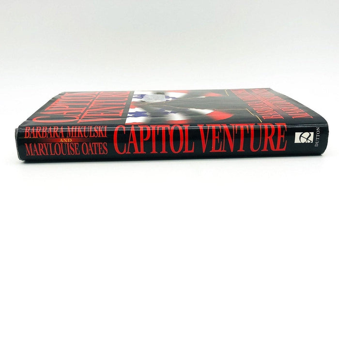 Capitol Venture Hardcover Barbara Mikulski 1997 Political Crime Mystery Thriller 3