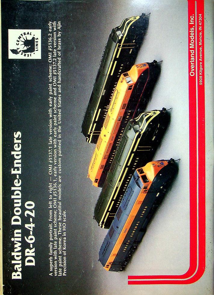 Railroad Model Craftsman Magazine December 1989 Vol 58 No 7 NYS&W Yellow Jackets