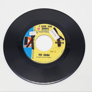 Vic Dana I Love You Drops / Sunny Skies Single Record Dolton Records 1966 PROMO 1