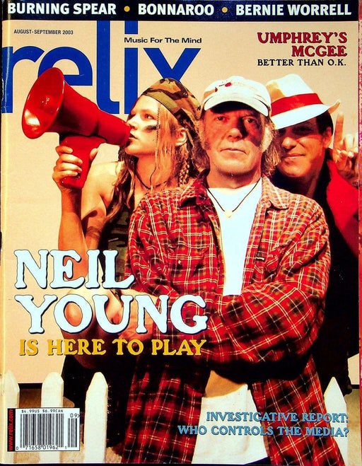 Relix Aug & Sep 2003 Neil Young, Bonnaroo, Umphrey's McGee 1