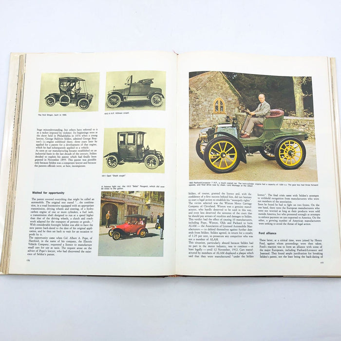 History Of The Motor Car Hardcover Marco Matteucci 1975 Motor Sports Racing 10