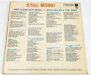 Mitch Miller Still More Sing Along With Mitch Record LP Columbia 1959 Gatefold 2