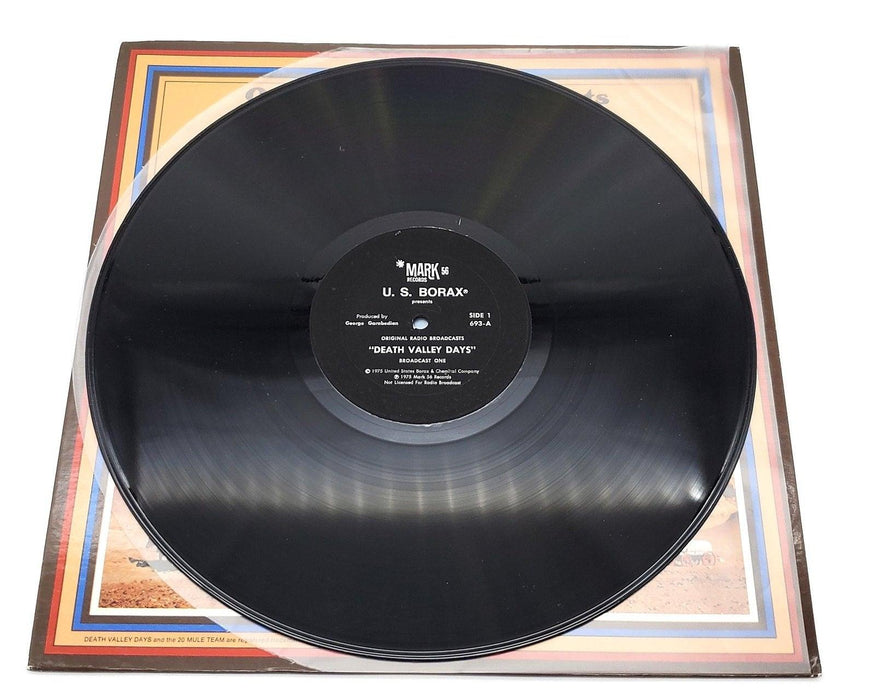 No Artist Death Valley Days Radio Play 33 RPM LP Record Mark56 Records 1975 693 5