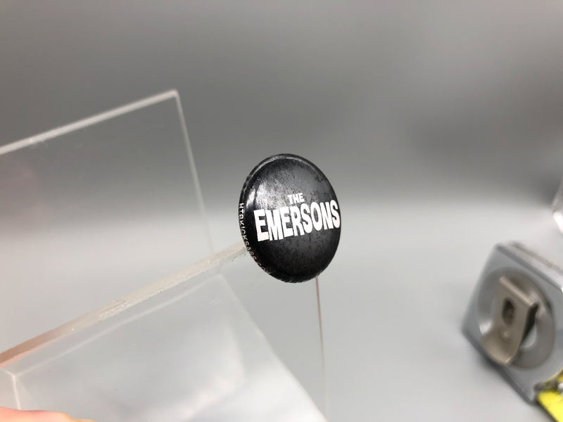 Vintage The Emersons Pop Punk Band Button Rochester New York Music Scene