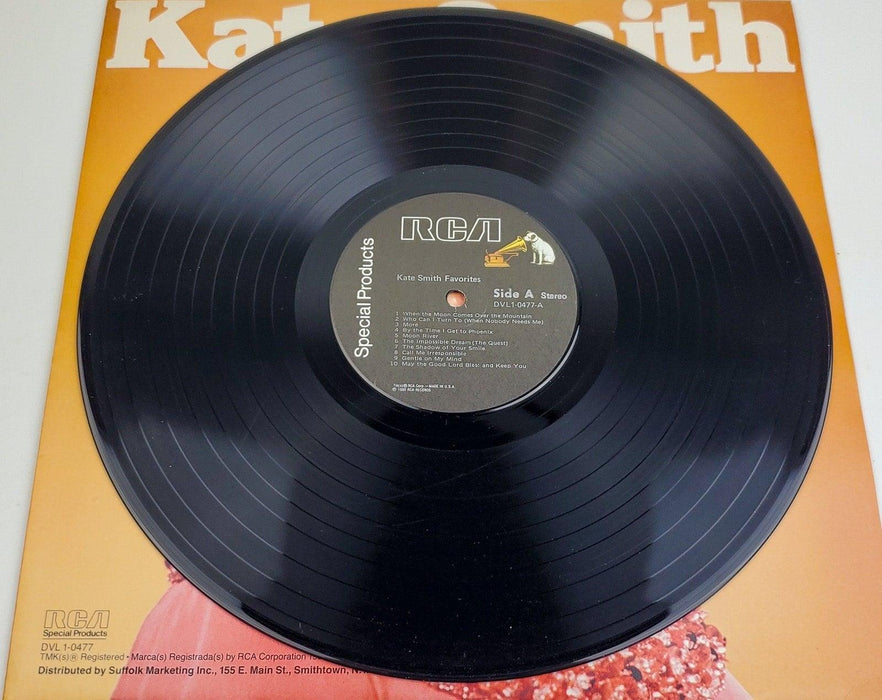 Kate Smith Her Very Best 33 RPM LP Record RCA 1980 DVL 1-0477 5