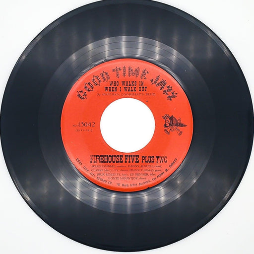 Fire House Five Plus Two Who Walks In When I Walk Out Record 45 RPM Single 1958 1