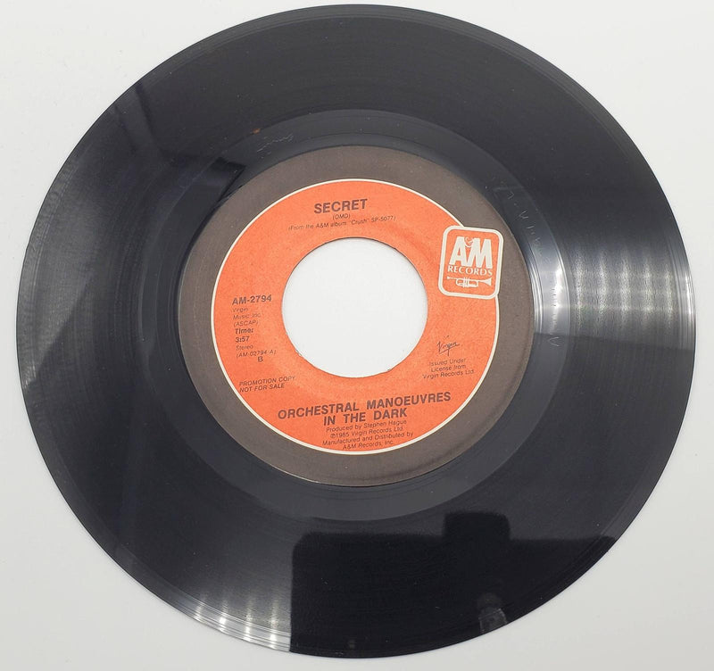 Orchestral Manoeuvres In The Dark Secret 45 RPM Single Record A&M 1985 AM-2794 2