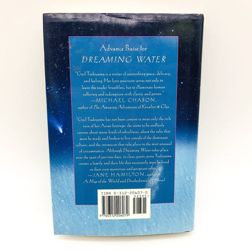 Dreaming Water Hardcover Gail Tsukiyama 2002 Mother Daughter Death 1st Edition 2