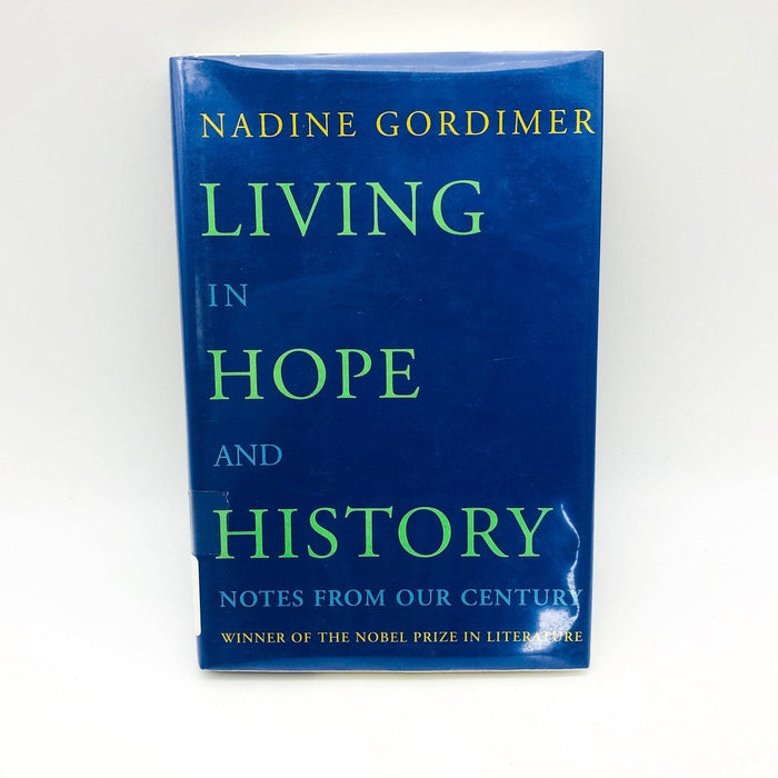 Living In Hope and History Hardcover Nadine Gordimer 1999 South Africa Ex Librar 1