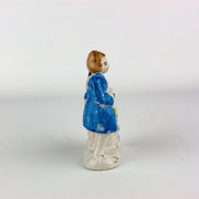 Occupied Japan Victorian Man Woman Couple Standing Figurine 4 Inches 2