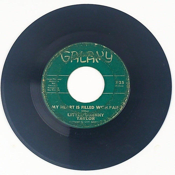 Little Johnny Taylor Since I Found A New Love Record 45 RPM Single Galaxy 1963 2