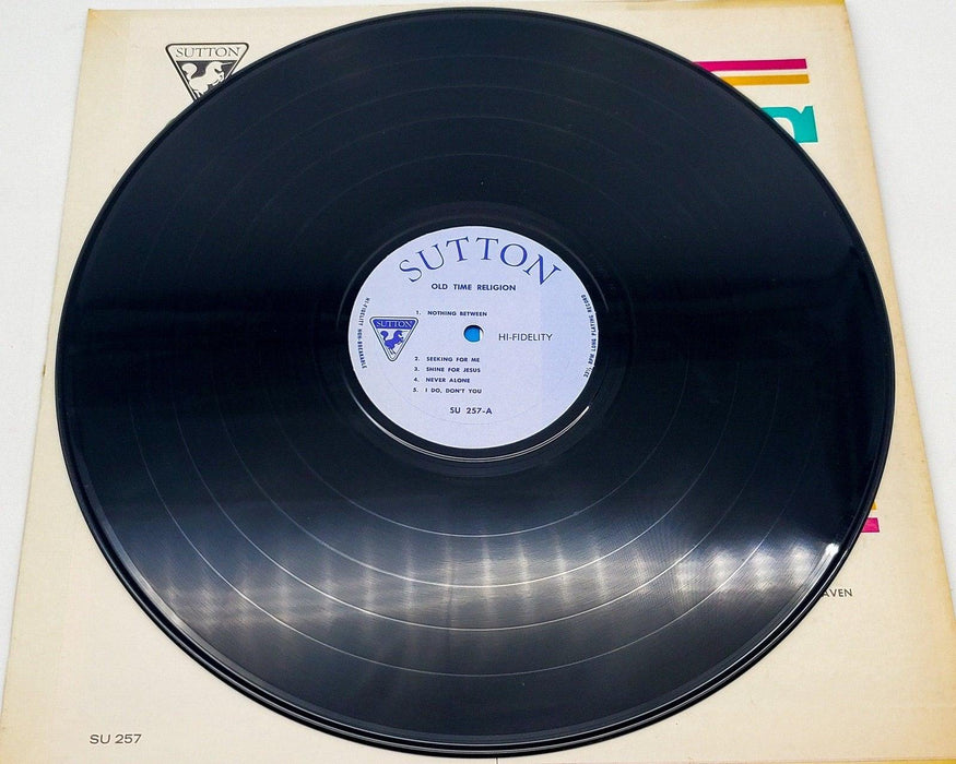 Old Time Religion 33 RPM LP Record Sutton SU 257 Shine For Jesus Trumpet of Zion 5