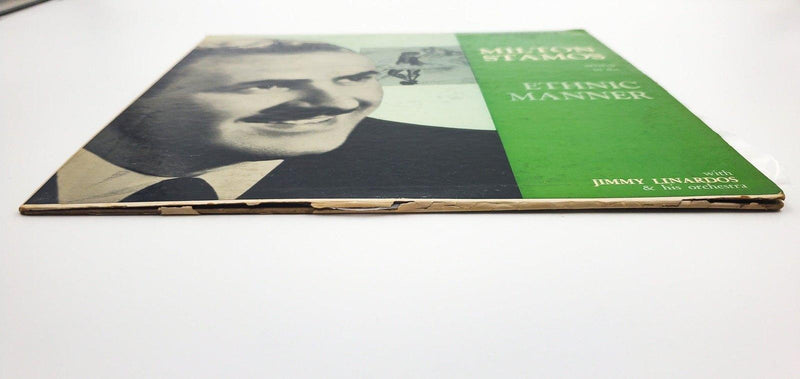 Milton Stamos Sings In The Ethnic Manner 33 RPM LP Record Arion 8