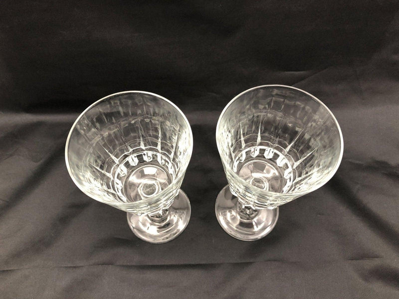 Vintage Durand Cristal D'Arques Wine Glass 7" Chantelle Lady Victoria France 2ct 3