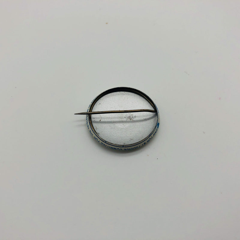 Vintage Re Elect President Nixon Button 1" Pinback Finance Committee Union 1