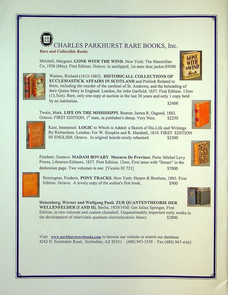 Firsts Magazine September 2007 Vol 17 No 7 Bernard DeVoto's America