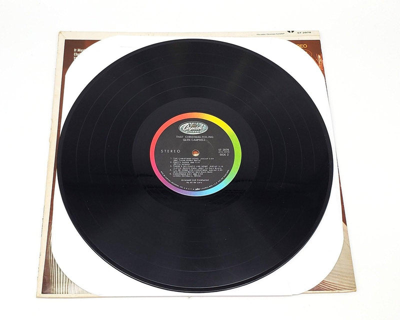Glen Campbell That Christmas Feeling 33 LP Record Capitol Records 1968 ST 2978 6