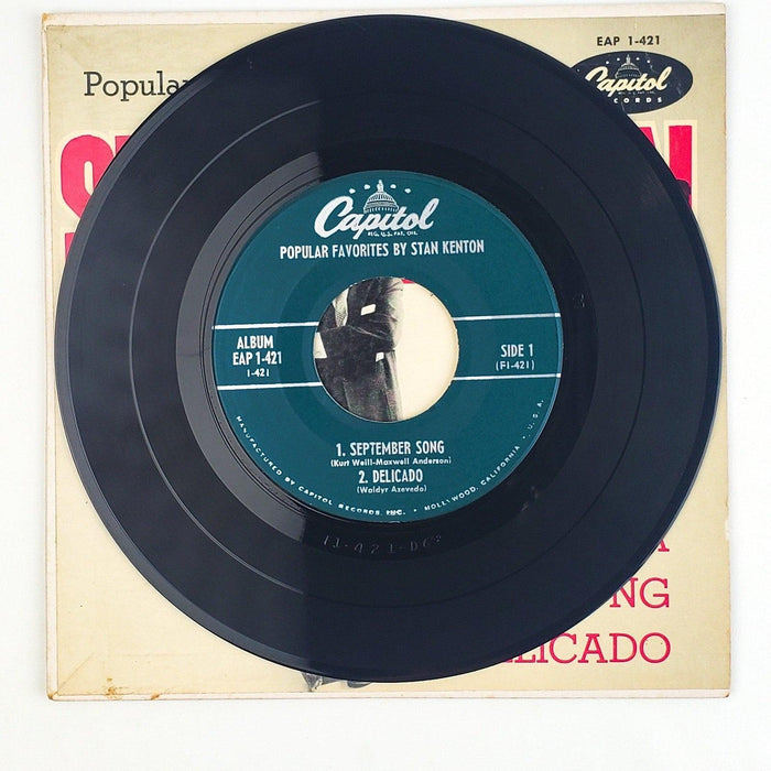 Popular Favorites By Stan Kenton 45 RPM EP Record Capitol Records 1953 EAP 1-421 3